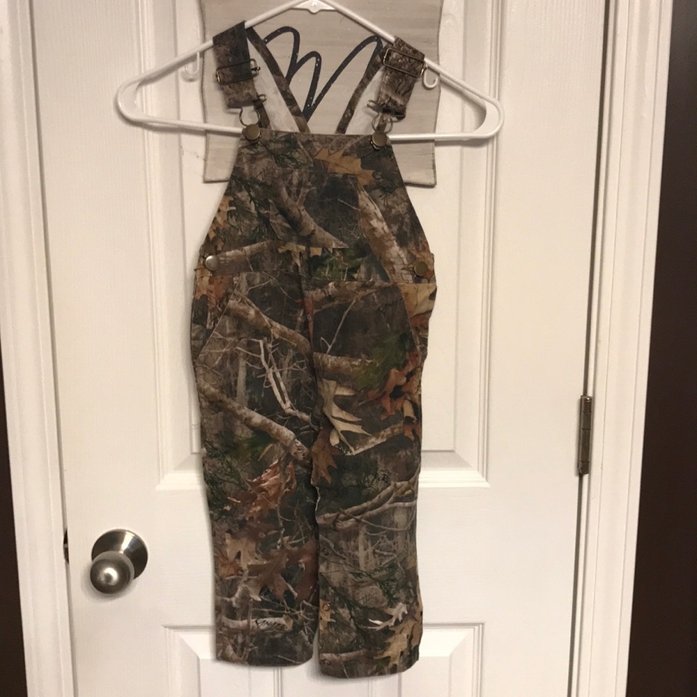 Bass Pro toddler overalls